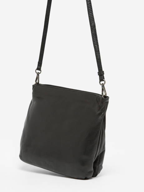 Sac Bandoulière Smart Cuir Basilic pepper Noir smart BSMA09 vue secondaire 2