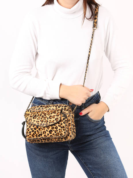 Sac Bandoulière Naino Pieces Marron naino 17100636 vue secondaire 1