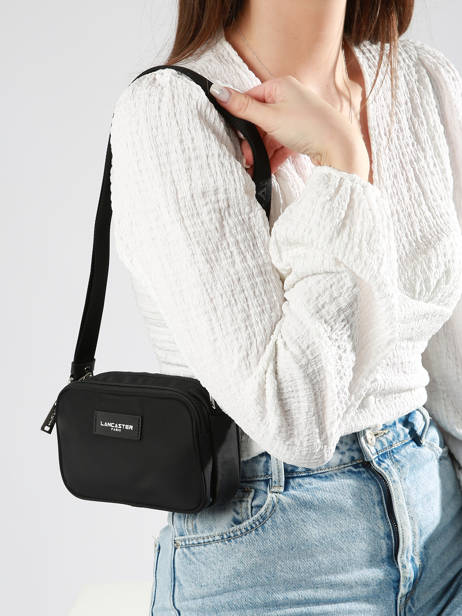 Sac Bandoulière Basic Vita Lancaster Noir basic vita 75 vue secondaire 1