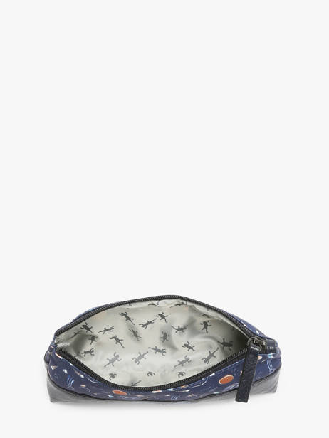 Trousse Enfant 1 Compartiment Cameleon Bleu retro TROU vue secondaire 1