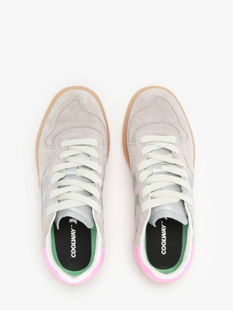 Sneakers Goal En Cuir Coolway Marron women 7604848 vue secondaire 3