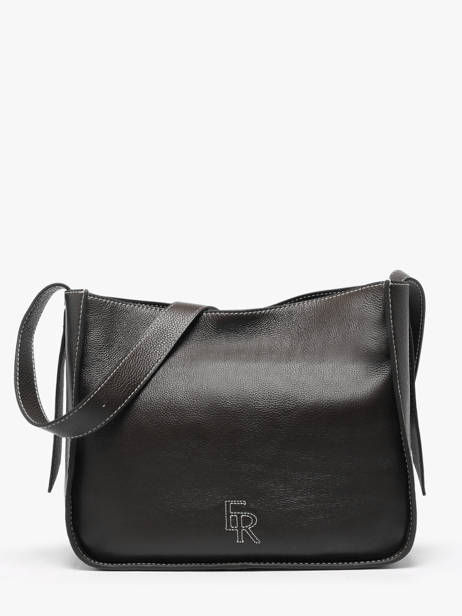 Sac Porté épaule M Foudre Cuir Etrier Noir foudre EFOD087M