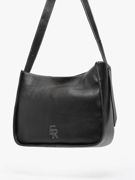 Sac Porté épaule M Foudre Cuir Etrier Noir foudre EFOD087M vue secondaire 2