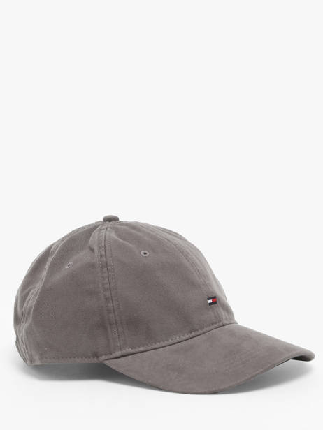 Casquette Tommy hilfiger Gris th flag AM12531 vue secondaire 1