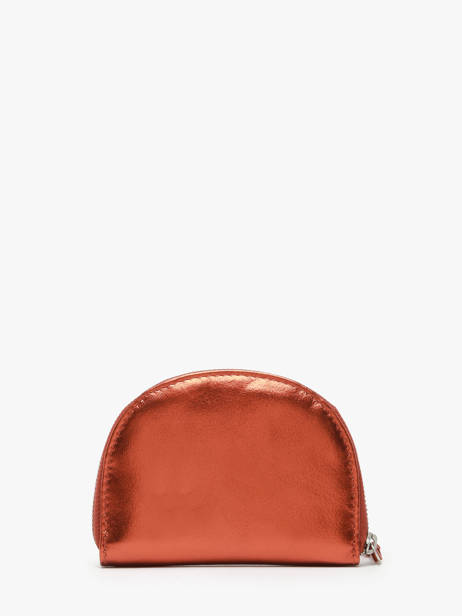 Portefeuille Manon Ginger Cuir Paul marius Marron ginger MANONGIN vue secondaire 2