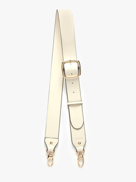 Leather Altair Shoulder Strap Etrier Beige altair EALA070L