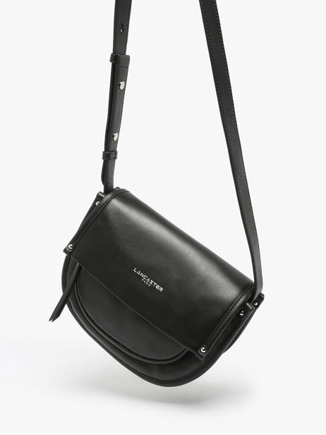 Sac Bandoulière Soft Selma Cuir Lancaster Noir soft selma 1 vue secondaire 2