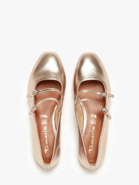 Ballerines En Cuir Tamaris Marron women 44 vue secondaire 4