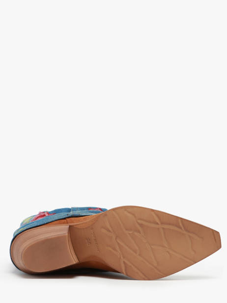 Santiags En Cuir Metisse Multicolore women DX2021 vue secondaire 5