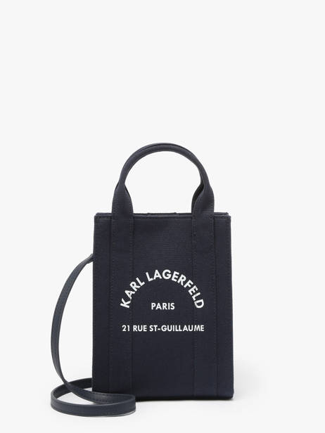 Sac Bandoulière Rsg Coton Karl lagerfeld Bleu rsg A1W50039