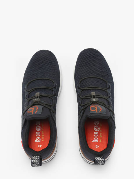 Sneakers Numbis En Cuir Bugatti Bleu men 34265860 vue secondaire 4