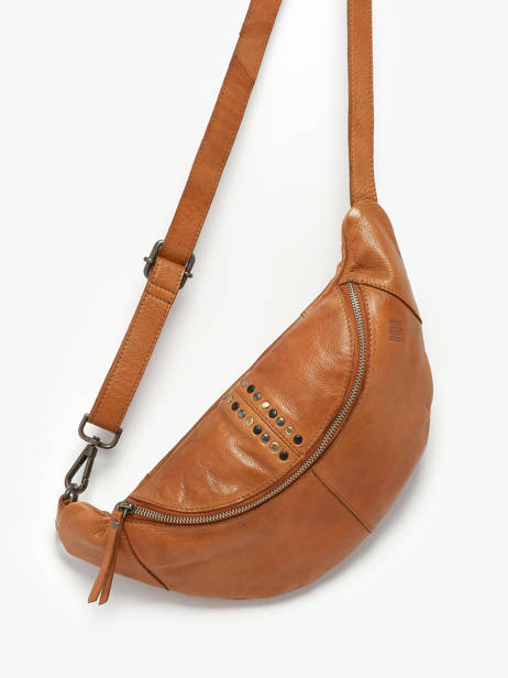 Sac Banane Heritage Cuir Biba Marron heritage HAK5L vue secondaire 2