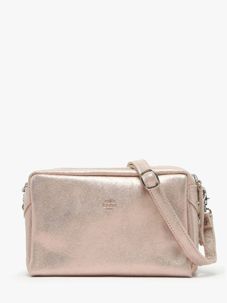 Sac Bandoulière Mama Cuir Mila louise Rose vintage 23673X vue secondaire 4