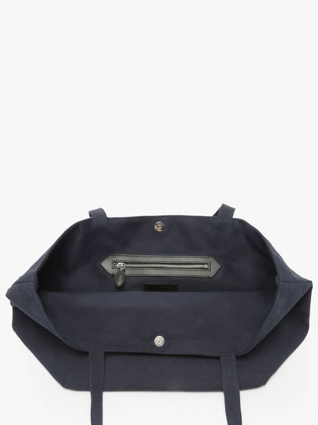 Sac Shopping Rsg Coton Karl lagerfeld Bleu rsg A1W50006 vue secondaire 3