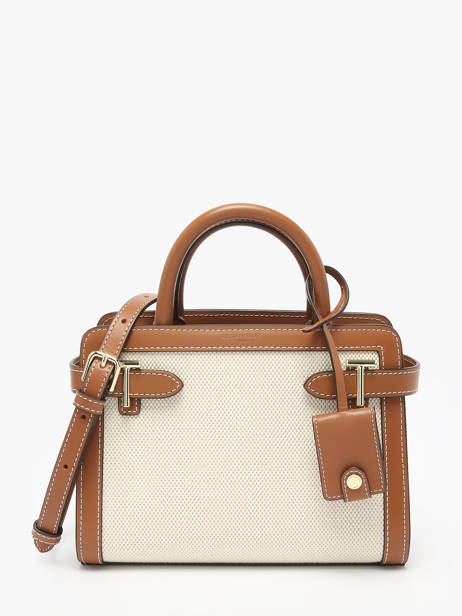 Sac Porté Main Emily Cuir Le tanneur Beige emily TEMI16B1