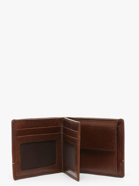 Portefeuille Porte-monnaie Cuir Maverick Marron rough gear MAVRG004 vue secondaire 1
