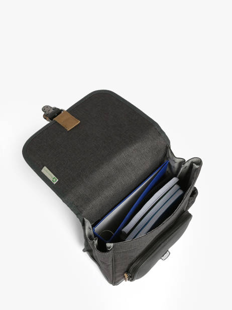 Sac à Dos 1 Compartiment Cameleon Gris vintage urban SD30 vue secondaire 3