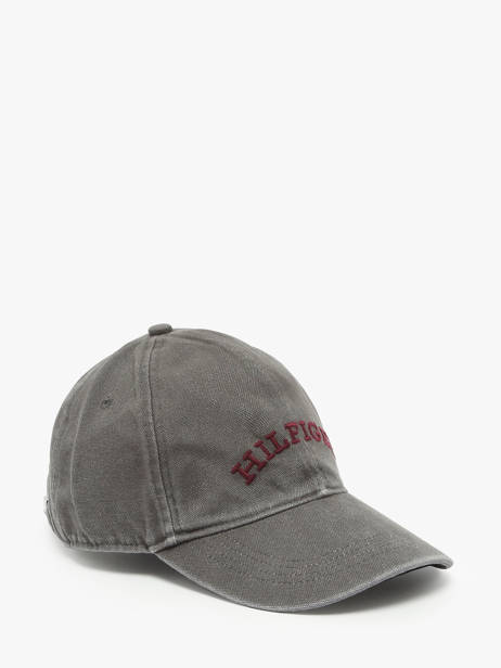 Casquette Tommy hilfiger Gris monotype soft AM13003 vue secondaire 1