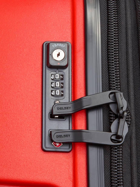 Hardside Luggage Belmont + Delsey Red belmont + 3861826M other view 1