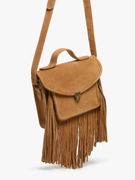 Sac Melle George Folk Cuir Paul marius Marron folk GEORGFOL vue secondaire 2