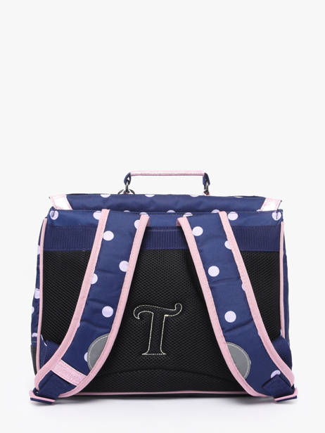 Cartable 1 Compartiment Tann's Bleu les fantaisies f 35325 vue secondaire 4