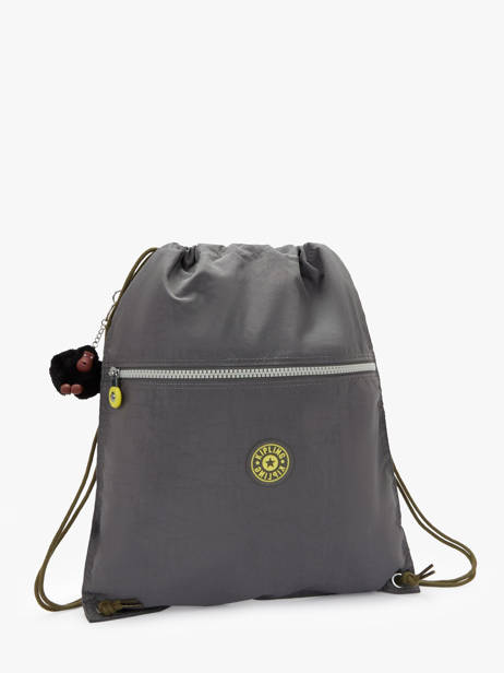 Sac De Sport Kipling Gris back to school K09487 vue secondaire 2