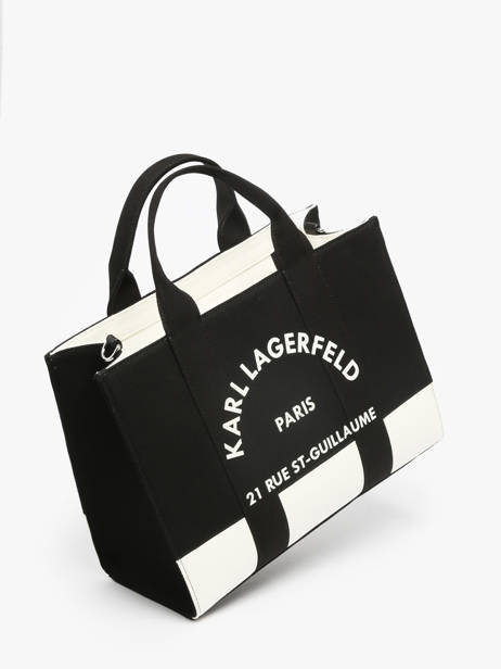 Sac à Main Rsg Coton Karl lagerfeld Noir rsg A3W50025 vue secondaire 2