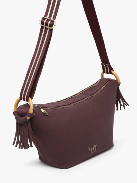 Shoulder Bag Camomille Woomen Violet camomille WCAO03 other view 2