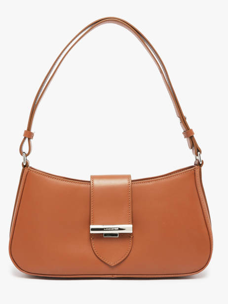 Shoulder Bag Paris Ily Leather Lancaster Beige paris ily 41