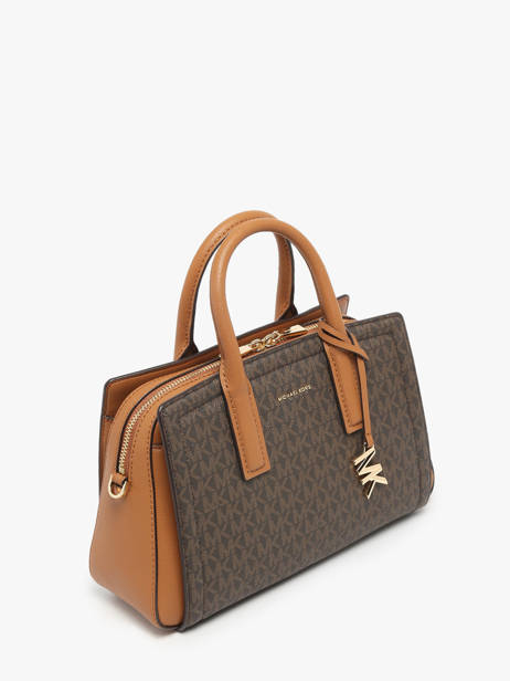 Sac Bandoulière Laila Cuir Michael kors Marron laila S5G9IS1B vue secondaire 1