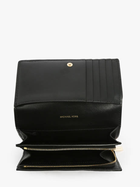 Portefeuille Cuir Michael kors Noir jet set T5GJ6D9L vue secondaire 1