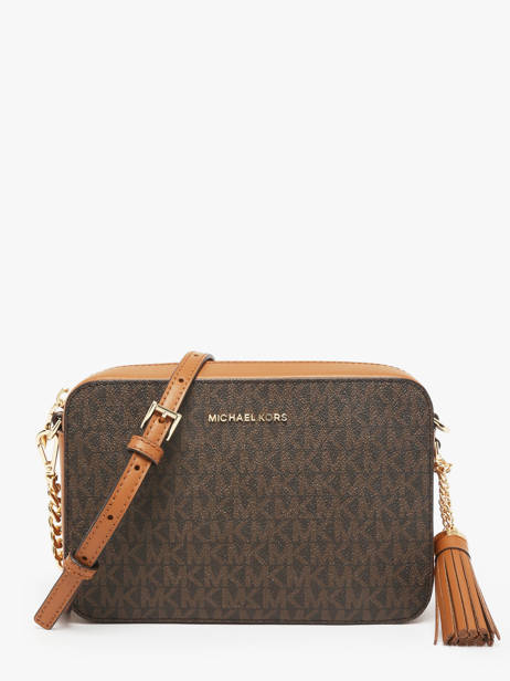Sac Bandoulière Jet Set Item Michael kors Marron jet set F8GF5M2B