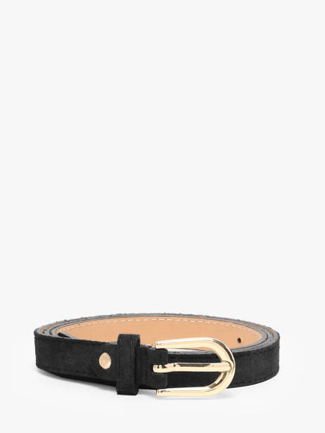 Ceinture Réglable Milano Noir velvet VE25068
