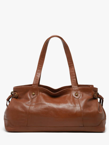 Sac à Main Cow Cuir Basilic pepper Marron cow BCOW80 vue secondaire 4