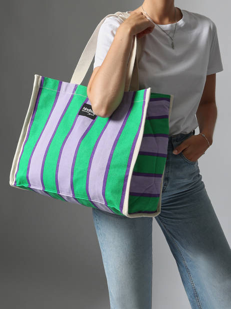 Sac Porté épaule Birthday Coton Hindbag Multicolore birthday R vue secondaire 1