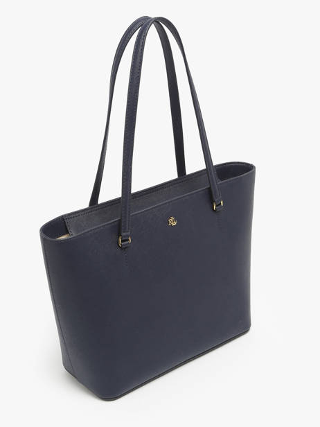 Sac Porté épaule Medium Karly Cuir Lauren ralph lauren Bleu karly 31924351 vue secondaire 2