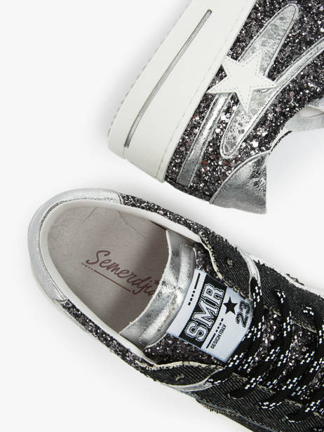 Sneakers Vana En Cuir Semerdjian Noir women VANA vue secondaire 3