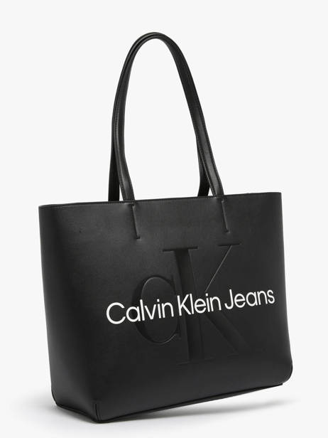 Sac Porté épaule Sculpted Calvin klein jeans Noir sculpted K610276 vue secondaire 2