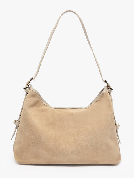 Sac Porté épaule Velvet Caviar Cuir Milano Beige velvet caviar VC250610 vue secondaire 4