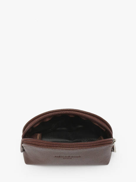 Porte-monnaie Confort Cuir Hexagona Marron confort 460597 vue secondaire 1