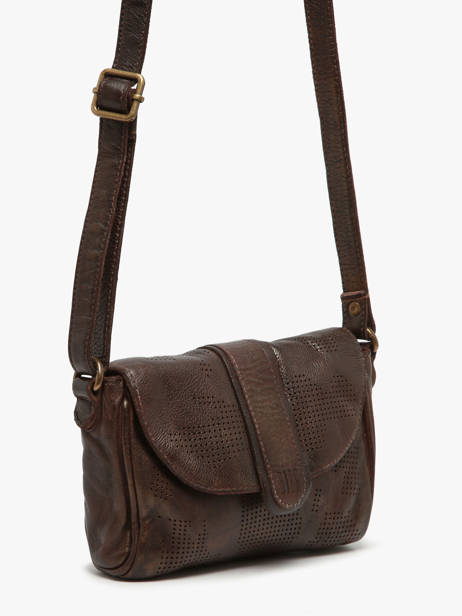 Sac Bandoulière Heritage Cuir Biba Marron heritage KAY1L vue secondaire 1