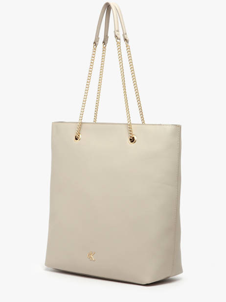 Sac Porté épaule Minimal Mono Calvin klein jeans Beige minimal mono 4F3204G vue secondaire 2