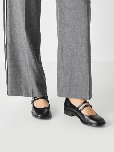 Ballerines Avec Brides En Cuir Tamaris Noir women 45 vue secondaire 1