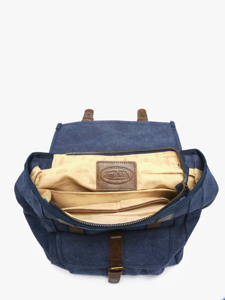 Sac à Dos Navy Von dutch Bleu bags NAVY vue secondaire 3