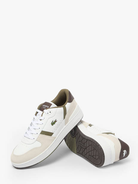 Boots In Leather Lacoste White men SMA0182 other view 2