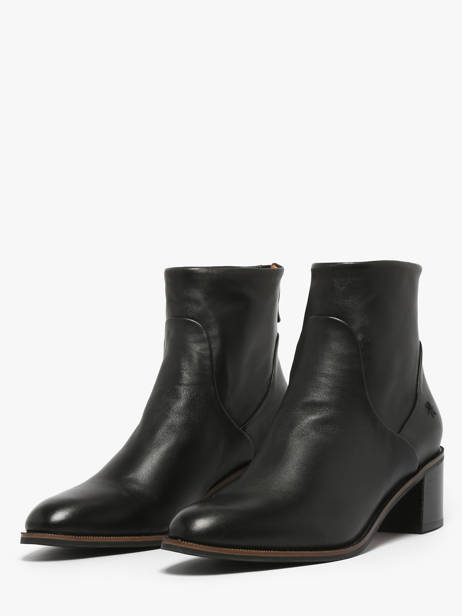 Bottines à Talon En Cuir Mam'zelle Noir women CSIUY50 vue secondaire 2
