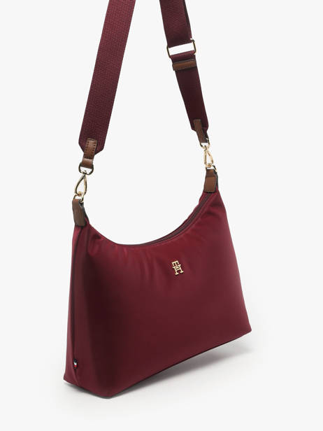 Sac Bandoulière Popette Nylon Tommy hilfiger Rouge popette AW17937 vue secondaire 2