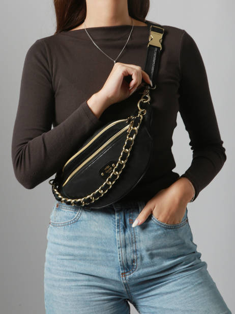 Sac Banane Mila louise Noir lx 23689LX1 vue secondaire 1