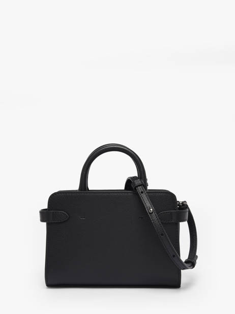 Sac Bandoulière Emily Cuir Le tanneur Noir emily TEMI1630 vue secondaire 4