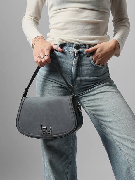 Crossbody Bag Karola By byblos Gray karola BS71B01 other view 1